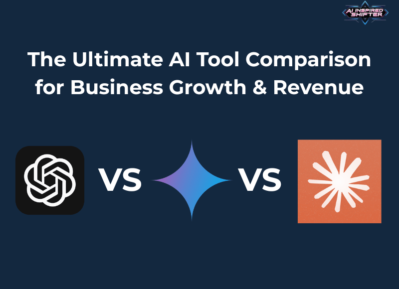 ChatGPT vs. Gemini vs. Claude The Ultimate AI Tool Comparison for Business Growth & Revenue ChatGPT vs. Gemini vs. Claude The Ultimate AI Tool Comparison for Business Growth & Revenue