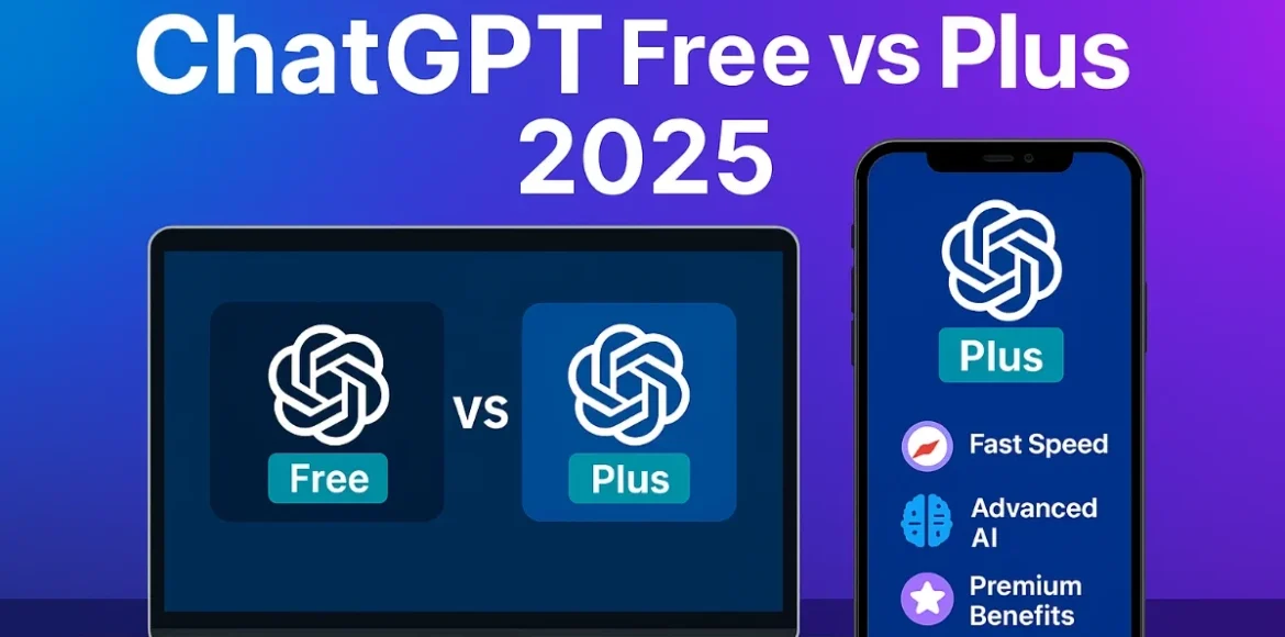 chatgpt-free-vs-plus-featured-image ChatGPT Free vs Plus 2025 ultimate comparison guide with visual comparison