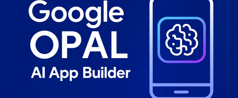Google Opal AI App Builder official branding and logo.